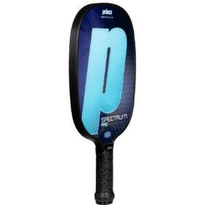 Rounded Shape And Fiberglass Face Of A Prince Spectrum Pro Pickleball Paddle