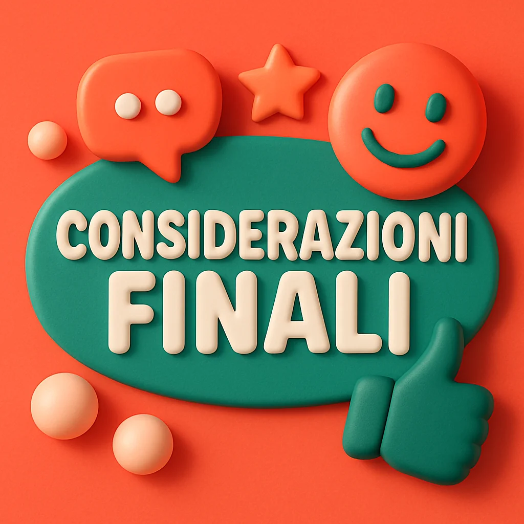 Considerazioni Finali